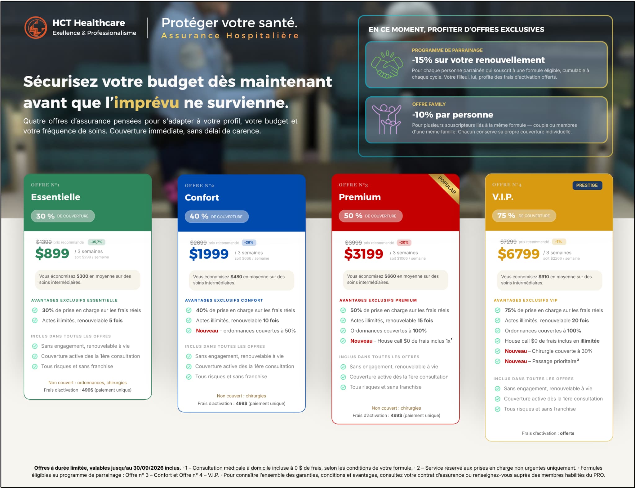 Dépliant officiel HCT Healthcare